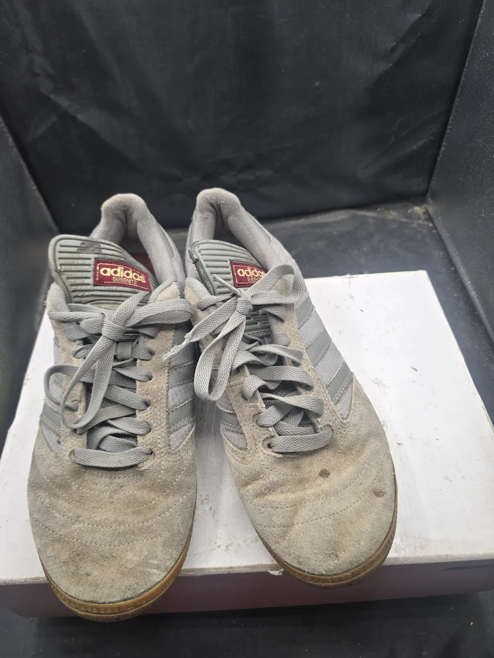 adidas Men’s Gray Suede Sneakers